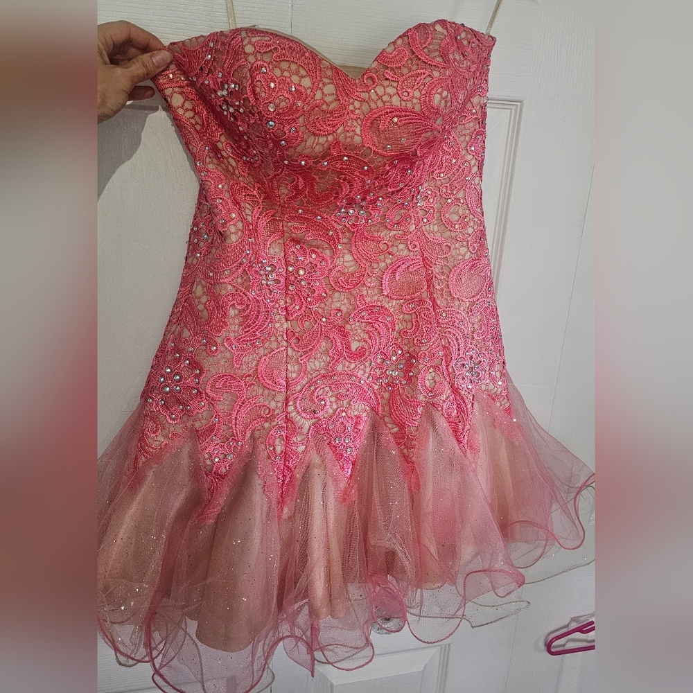 Homecoming/ pageant dress short size xs